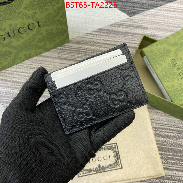 Gucci Bags(TOP)-Wallet- aaaaa+ replica designer ID: TA2225 $: 65USD,