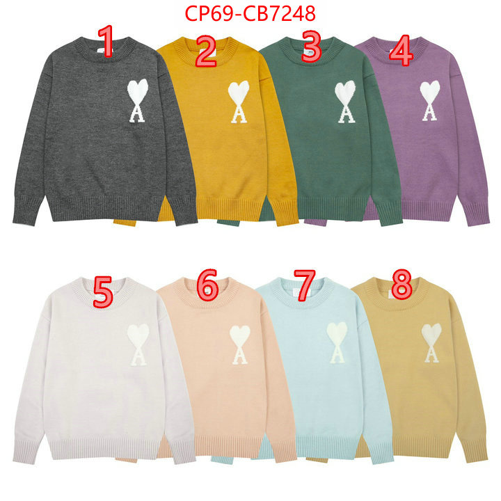 Clothing-AMI replica 1:1 high quality ID: CB7248 $: 69USD