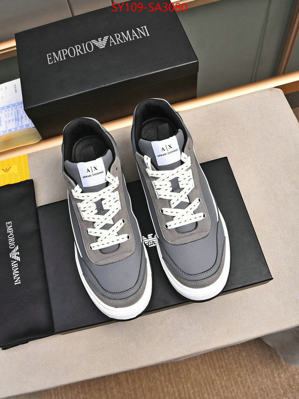 Men shoes-Armani wholesale 2024 replica ID: SA3080 $: 109USD