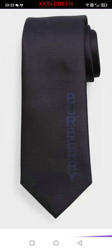 Ties-Burberry replicas ID: DB8374 $: 35USD