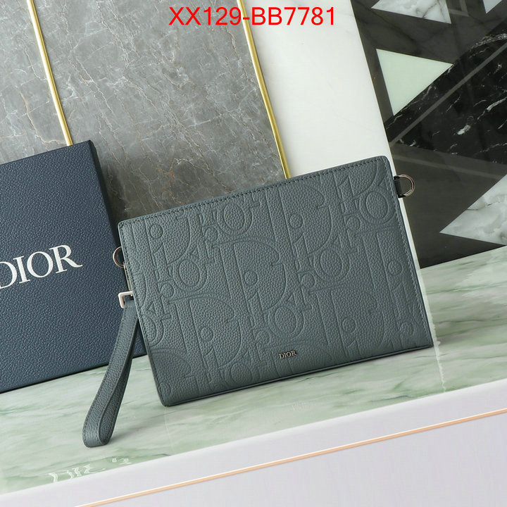 Dior Bags(TOP)-Clutch- wholesale imitation designer replicas ID: BB7781 $: 129USD,