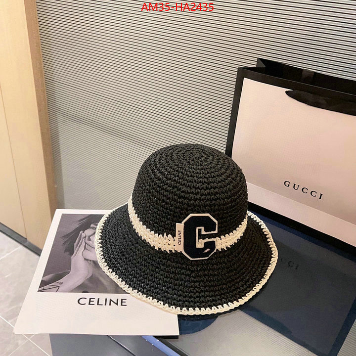 Cap(Hat)-Celine high quality 1:1 replica ID: HA2435 $: 35USD