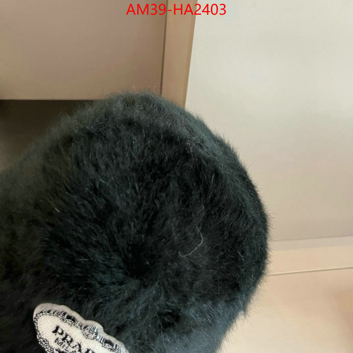 Cap (Hat)-Prada fake aaaaa ID: HA2403 $: 39USD