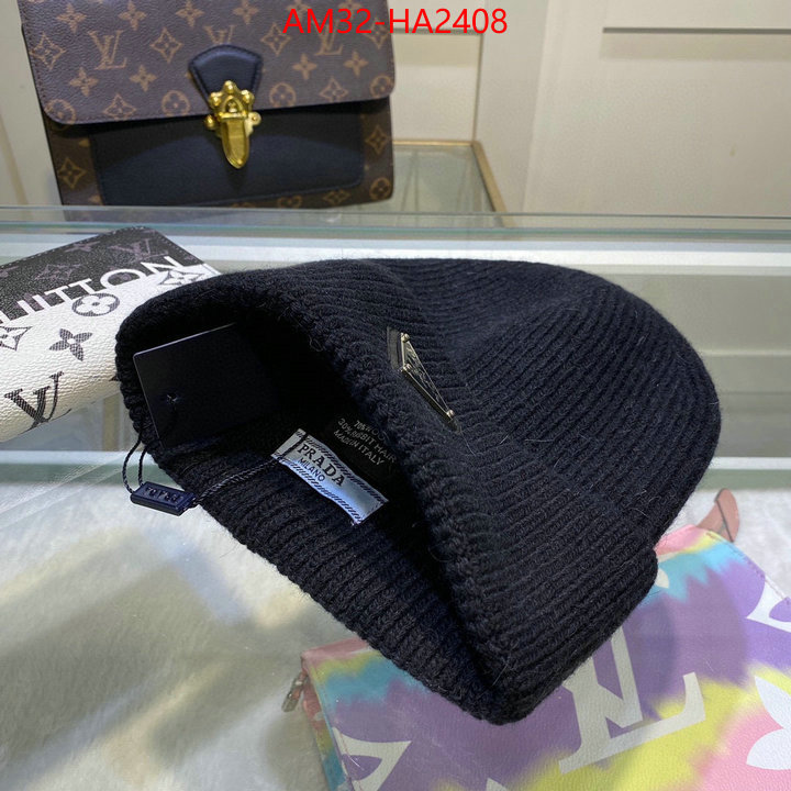 Cap (Hat)-Prada shop designer ID: HA2408 $: 32USD