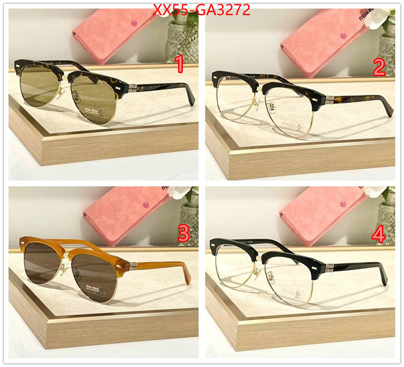 Glasses-Miu Miu wholesale replica ID: GA3272 $: 55USD