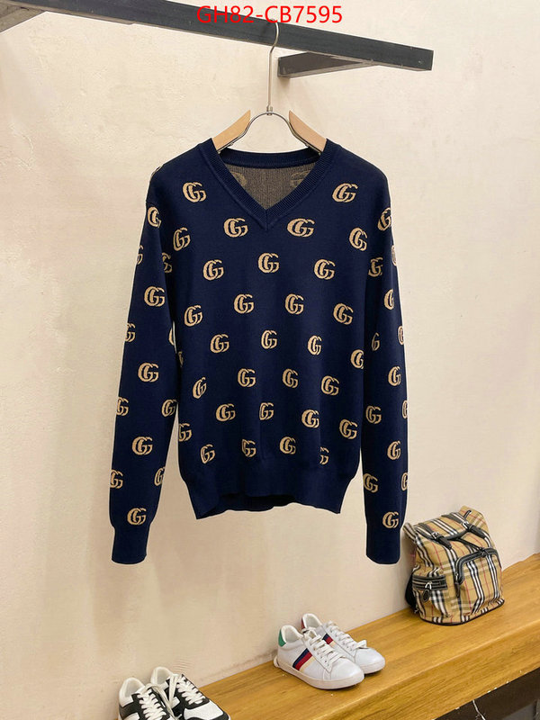 Clothing-Gucci best like ID: CB7595 $: 82USD