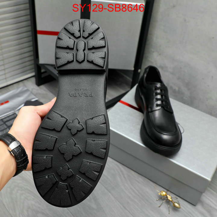 Men shoes-Prada what is top quality replica ID: SB8646 $: 129USD