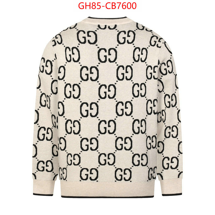 Clothing-Gucci where should i buy to receive ID: CB7600 $: 85USD