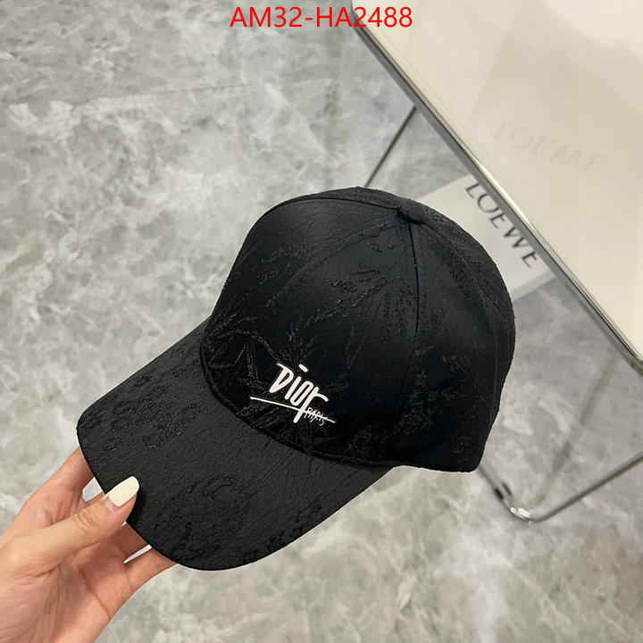 Cap (Hat)-Dior where can i find ID: HA2488 $: 32USD