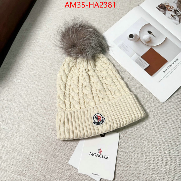 Cap(Hat)-Moncler luxury 7 star replica ID: HA2381 $: 35USD