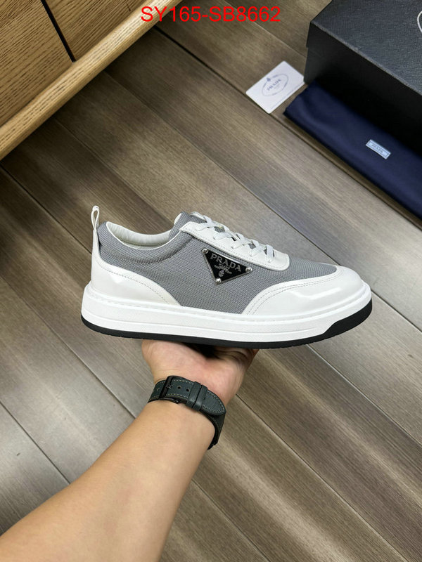 Men shoes-Prada cheap wholesale ID: SB8662 $: 165USD