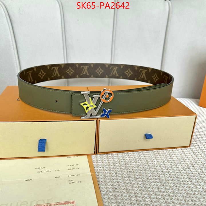 Belts-LV aaaaa+ quality replica ID: PA2642 $: 65USD