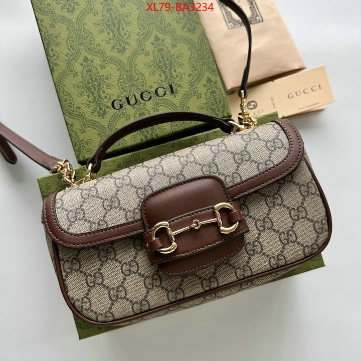 Gucci Bags(4A)-Horsebit- 2024 perfect replica designer ID: BA3234 $: 79USD,