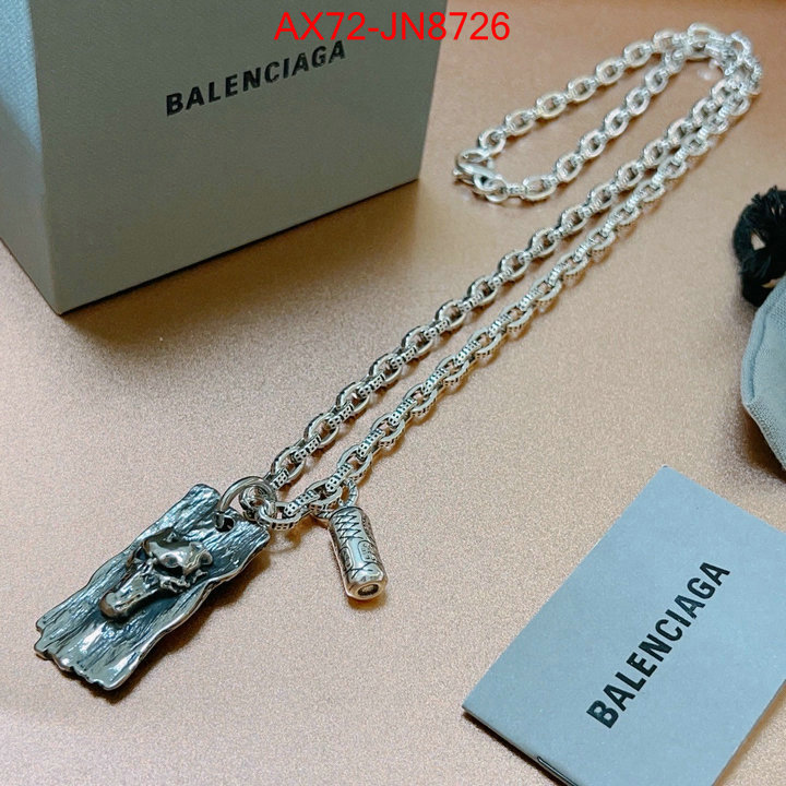 Jewelry-Balenciaga perfect ID: JN8726 $: 72USD