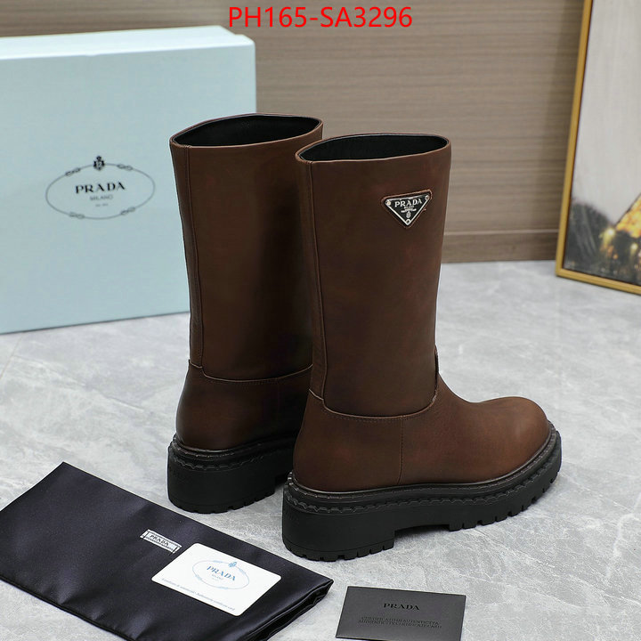 Women Shoes-Prada designer high replica ID: SA3296 $: 165USD