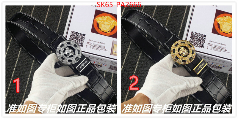 Belts-Versace luxury cheap ID: PA2666 $: 65USD