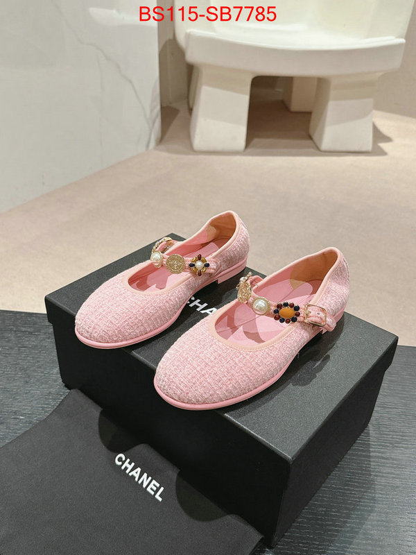 Women Shoes-Chanel designer high replica ID: SB7785 $: 115USD