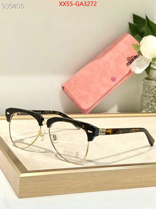 Glasses-Miu Miu wholesale replica ID: GA3272 $: 55USD