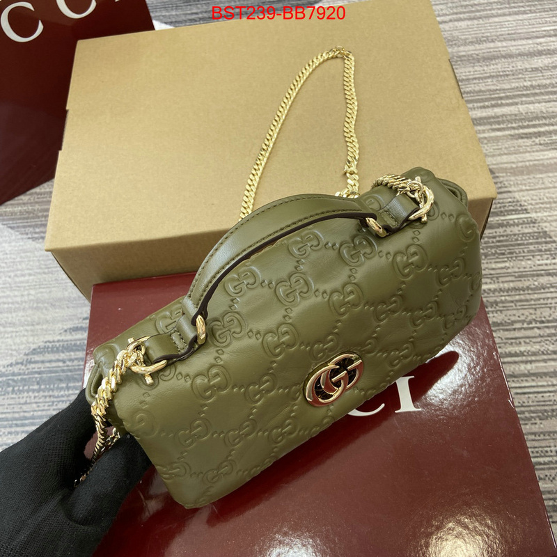 Gucci Bags(TOP)-Crossbody- best quality fake ID: BB7920 $: 239USD,