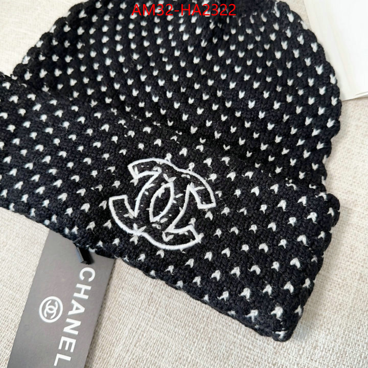 Cap (Hat)-Chanel top quality replica ID: HA2322 $: 32USD