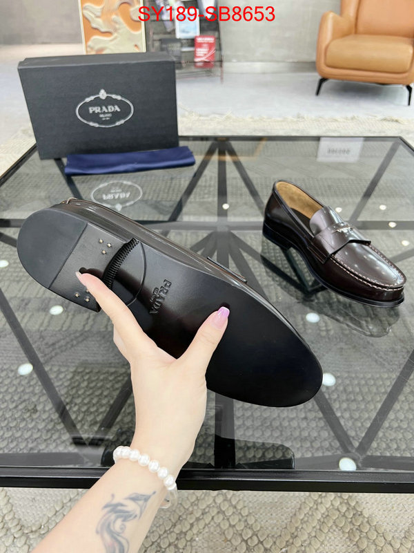 Men shoes-Prada best replica 1:1 ID: SB8653 $: 189USD