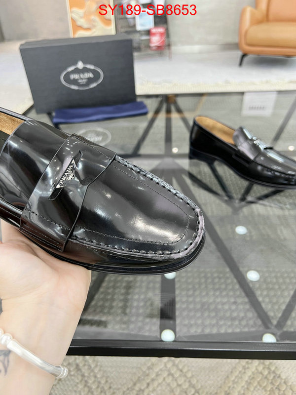 Men shoes-Prada best replica 1:1 ID: SB8653 $: 189USD