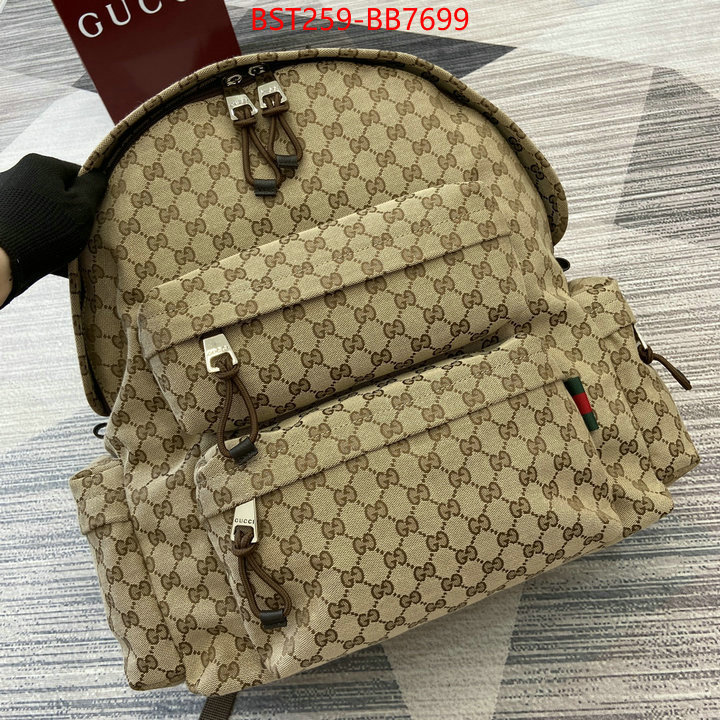 Gucci Bags(TOP)-Backpack- replcia cheap ID: BB7699 $: 259USD,