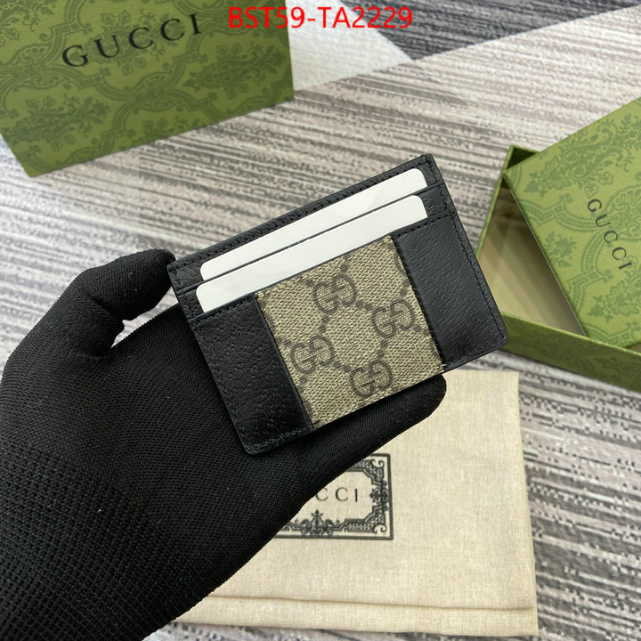 Gucci Bags(TOP)-Wallet- high quality happy copy ID: TA2229 $: 59USD,