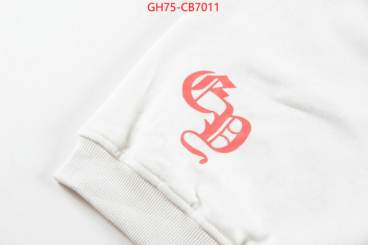 Clothing-Chrome Hearts highest product quality ID: CB7011 $: 75USD