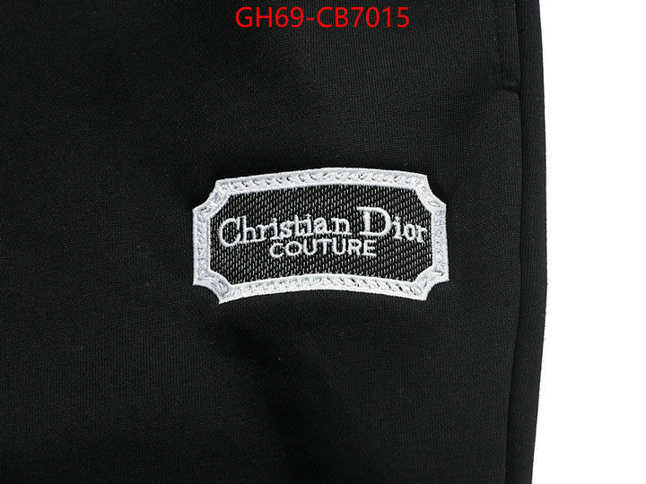 Clothing-Dior quality replica ID: CB7015 $: 69USD