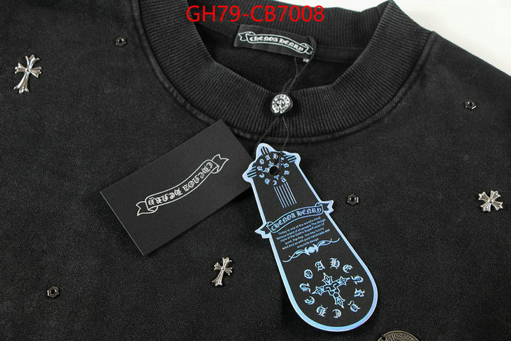 Clothing-Chrome Hearts fashion replica ID: CB7008 $: 79USD