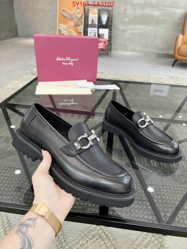 Men shoes-Ferragamo 1:1 clone ID: SA3102 $: 165USD