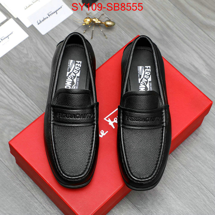 Men shoes-Ferragamo 1:1 replica wholesale ID: SB8555 $: 109USD