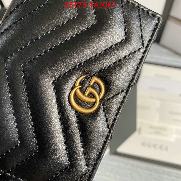 Gucci Bags(4A)-Wallet- the best affordable ID: TA3067 $: 75USD,