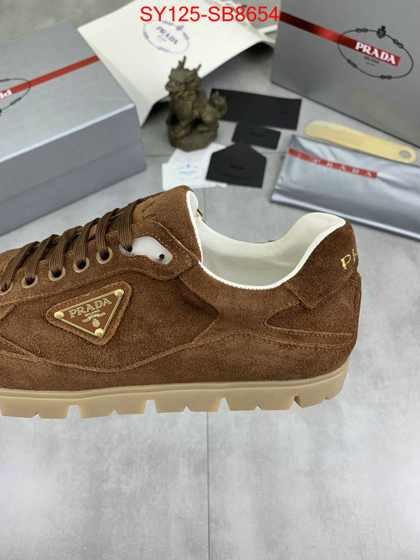 Men shoes-Prada high quality online ID: SB8654 $: 125USD