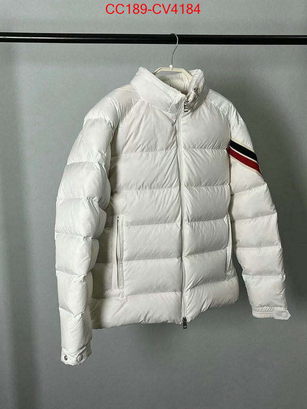 Down jacket Men-Moncler what are the best replica ID: CV4184 $: 189USD