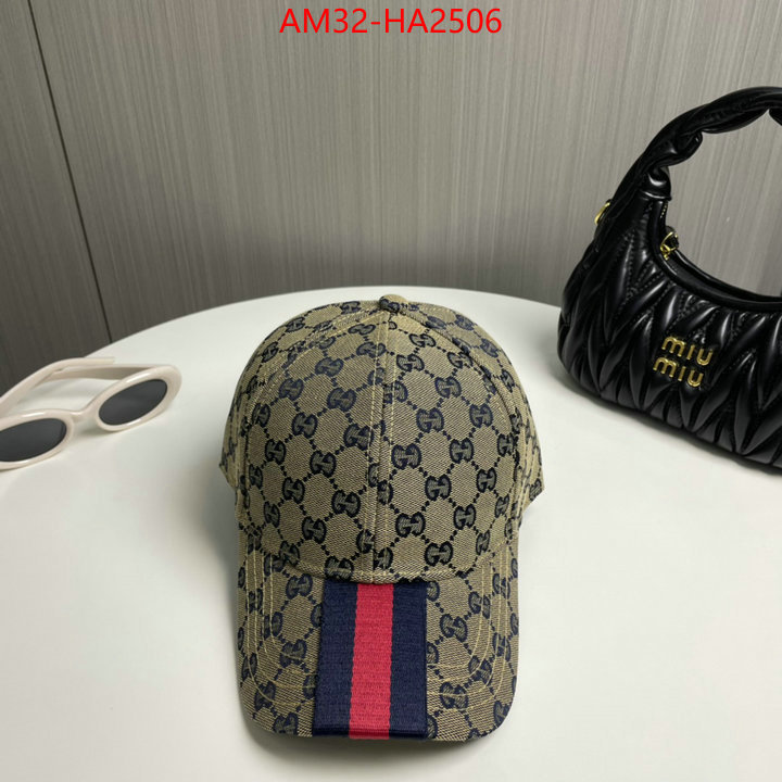 Cap(Hat)-Gucci where quality designer replica ID: HA2505 $: 32USD