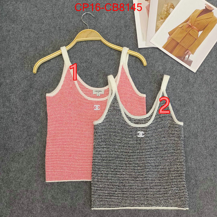 Clothing-Chanel top sale ID: CB8145 $: 75USD