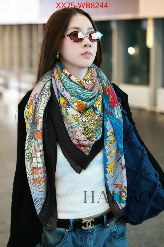 Scarf-Ferragamo wholesale designer shop ID: MB8244 $: 75USD