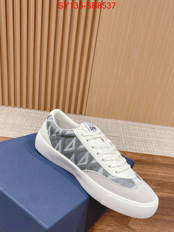 Men shoes-Dior best wholesale replica ID: SB8537 $: 135USD