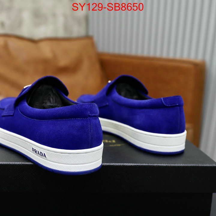 Men shoes-Prada 1:1 replica ID: SB8650 $: 129USD