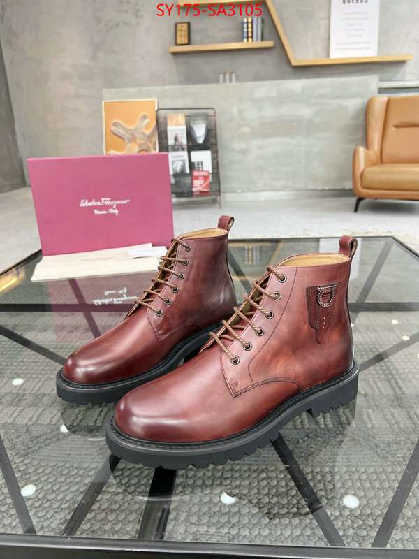 Men shoes-Ferragamo aaaaa+ quality replica ID: SA3105 $: 175USD