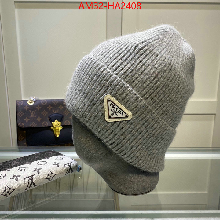 Cap (Hat)-Prada shop designer ID: HA2408 $: 32USD