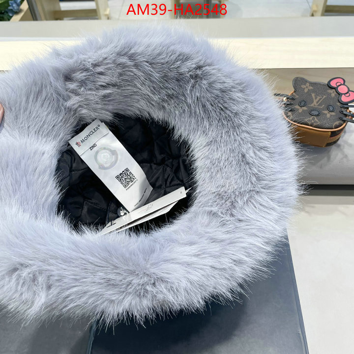 Cap(Hat)-Moncler 2024 luxury replicas ID: HA2548 $: 39USD