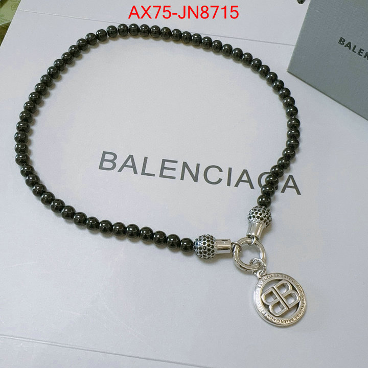 Jewelry-Balenciaga cheap high quality replica ID: JN8715 $: 75USD