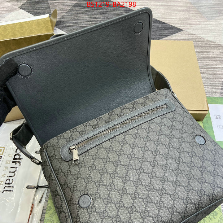 Gucci Bags(TOP)-Crossbody- found replica ID: BA2198 $: 219USD,