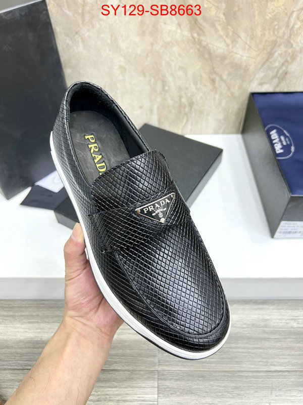 Men shoes-Prada what is a counter quality ID: SB8663 $: 129USD