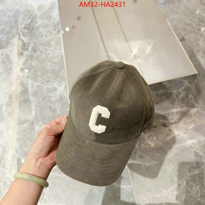 Cap(Hat)-Celine where quality designer replica ID: HA2431 $: 32USD