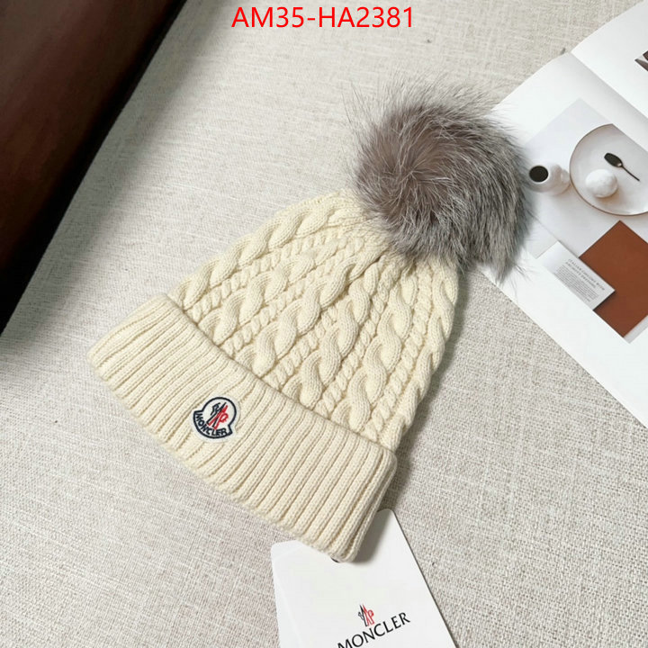 Cap(Hat)-Moncler luxury 7 star replica ID: HA2381 $: 35USD