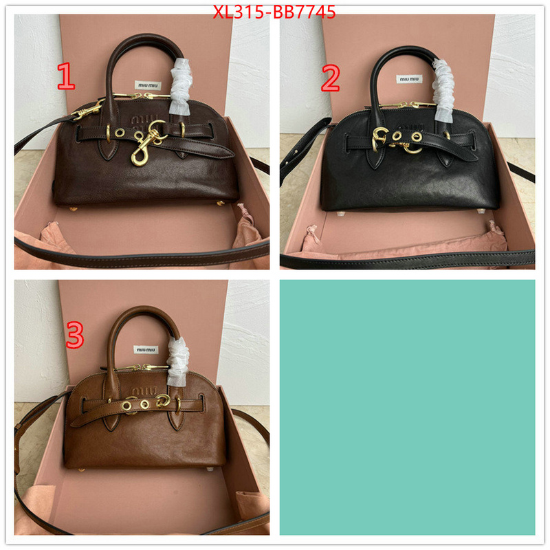 Miu Miu Bags(TOP)-Handbag- buy cheap ID: BB7745 $: 315USD,